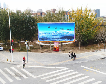 平顶山户外大屏广告投放要点。