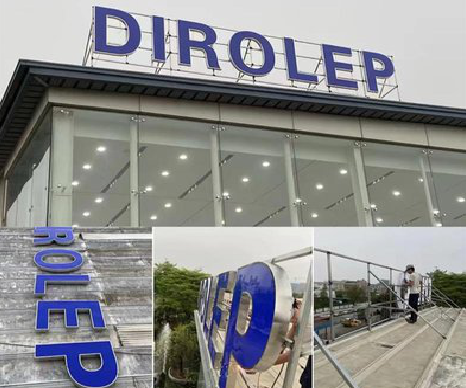 平顶山楼顶发光字安装的注意事项。